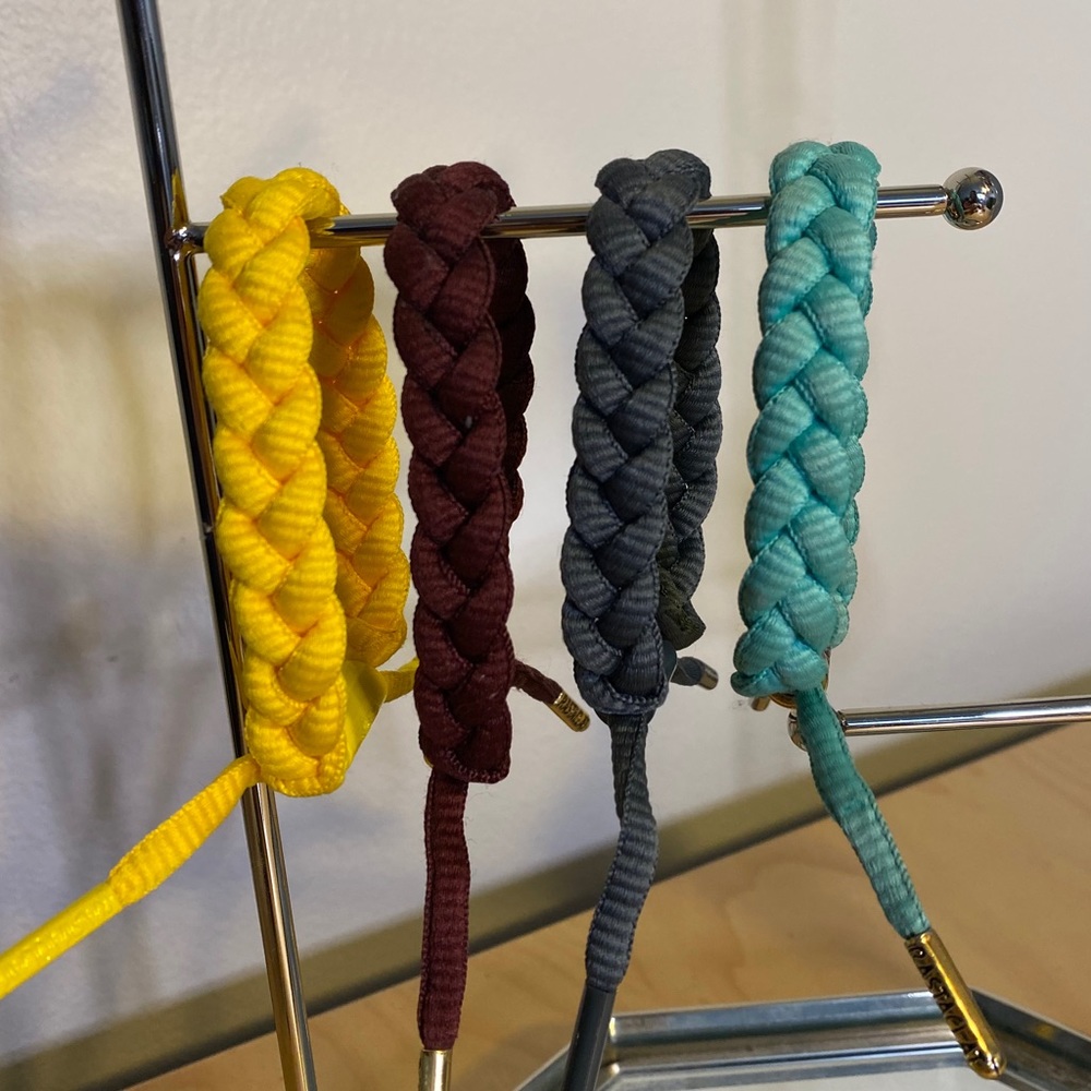 4 Rastaclat Braided Bracelets